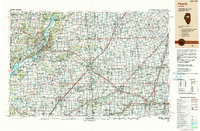 Peoria 1990 topographic map thumbnail