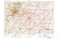Peoria 1958 topographic map thumbnail