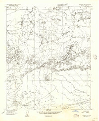Adamana 1 NW topographic map thumbnail