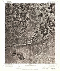 Adams Mesa 1971 topographic map thumbnail