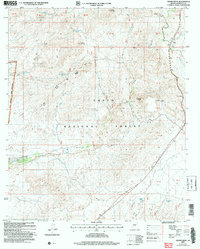 Adams Mesa 2004 topographic map thumbnail