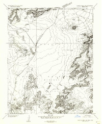 Agathla Peak 1 NW topographic map thumbnail