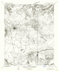 Agathla Peak 1 SW topographic map thumbnail