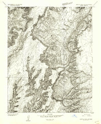 Agathla Peak 2 SW topographic map thumbnail