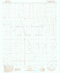 Aguila Mountains SW 1990 topographic map thumbnail