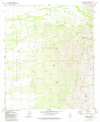 Aguirre Peak 1979 topographic map thumbnail