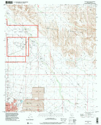 Ajo North 1996 topographic map thumbnail