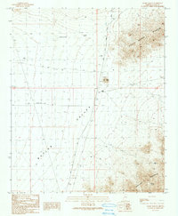 Alamo Dam SE 1990 topographic map thumbnail