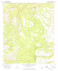 Alma Mesa 1967 topographic map thumbnail