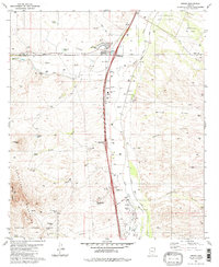 Amado 1981 topographic map thumbnail