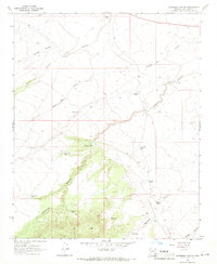 Anderson Canyon 1968 topographic map thumbnail