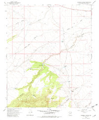 Anderson Canyon 1968 topographic map thumbnail