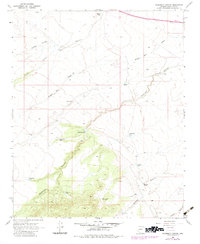 Anderson Canyon 1968 topographic map thumbnail