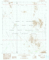 Antelope Hills 1990 topographic map thumbnail