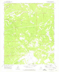 Antelope Lake 1971 topographic map thumbnail
