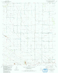 Antelope Peak NE 1981 topographic map thumbnail