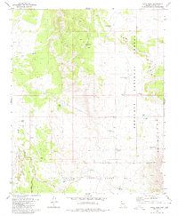 Anvil Rock 1980 topographic map thumbnail