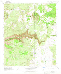 Apache Maid Mtn 1965 topographic map thumbnail