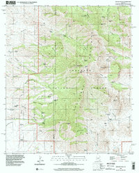 Apache Peak 1996 topographic map thumbnail
