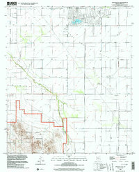 Arizona City 1996 topographic map thumbnail