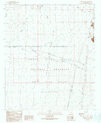Armenta Well 1990 topographic map thumbnail
