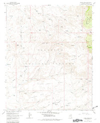 Arnold Mesa 1967 topographic map thumbnail