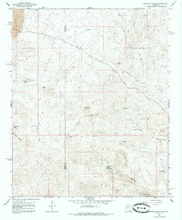 Arrastra Mtn NE topographic map thumbnail