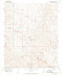 Arrastra Mtn NE 1967 topographic map thumbnail