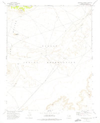 Arrowhead Butte 1972 topographic map thumbnail
