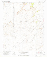 Arrowhead Butte NE 1972 topographic map thumbnail