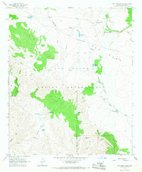 Ash Creek Ranch 1966 topographic map thumbnail