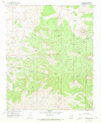 Austin Peak 1968 topographic map thumbnail