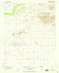 Avondale SW 1957 topographic map thumbnail