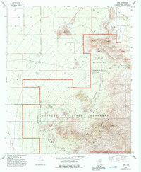 Avra 1968 topographic map thumbnail