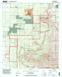 Avra 1996 topographic map thumbnail