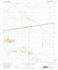 Aztec Hills 1965 topographic map thumbnail