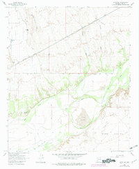 Aztec NW 1965 topographic map thumbnail