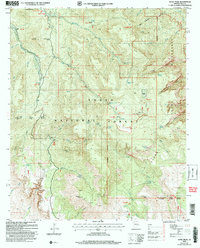 Aztec Peak 2004 topographic map thumbnail
