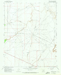 Babbitt Wash 1968 topographic map thumbnail