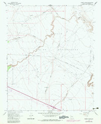 Babbitt Wash 1968 topographic map thumbnail