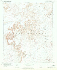 Badger Spring 1969 topographic map thumbnail