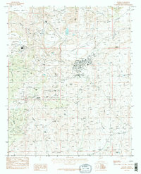 Bagdad 1986 topographic map thumbnail