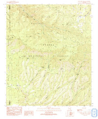 Baldy Bill Point 1991 topographic map thumbnail
