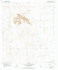 Baragan Mtn 1965 topographic map thumbnail