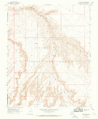 Bat Canyon 1967 topographic map thumbnail