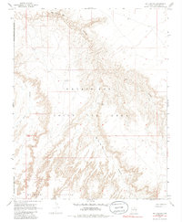 Bat Canyon 1967 topographic map thumbnail