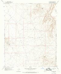 Bat Spring 1967 topographic map thumbnail