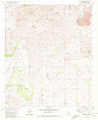 Batamote Hills 1981 topographic map thumbnail