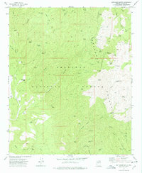 Battleship Butte 1974 topographic map preview
