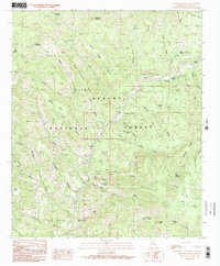 Bear Mountain 1991 topographic map thumbnail